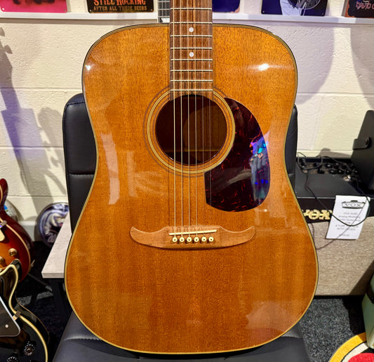 🌟VINTAGE 1984🌟 Fender Newporter Acoustic Guitar~ Made In JAPAN~ Dreadnought!