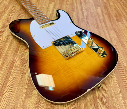 ⚡️NEW⚡️ JET JT-600 Tobacco Burst Electric Guitar~ Richie Kotzen~ Flamed Maple!