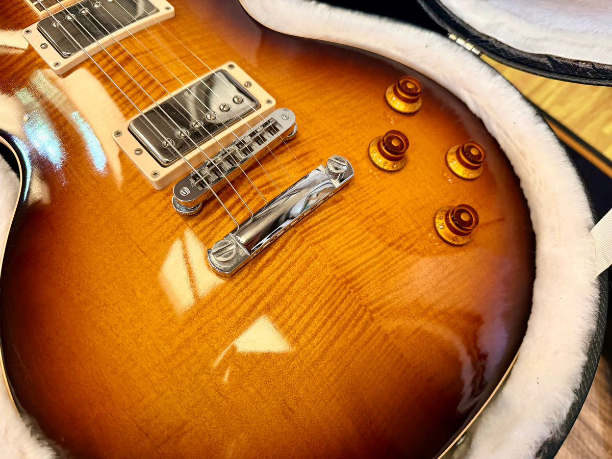 ✨2011✨ Gibson Les Paul Traditional Plus Top Desert Burst + OHSC & Certificate!