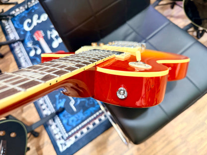 🍯B-STOCK🍯 Vintage V100 ReIssued Electric Guitar ~ Honeyburst Les Paul!