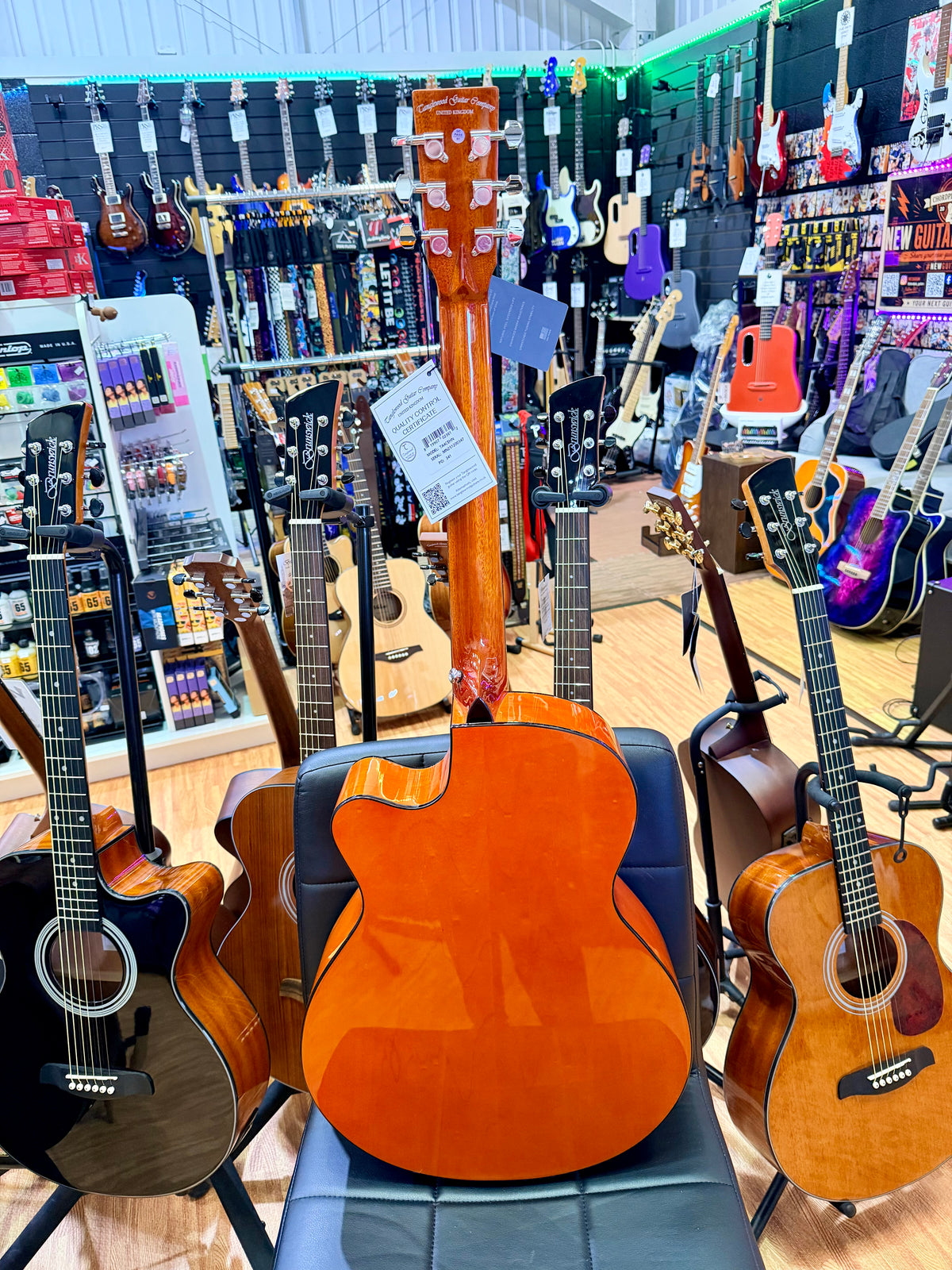 Tanglewood Azure TA4CEHN Super Folk Electro Acoustic~ Shoreline Amber Gloss
