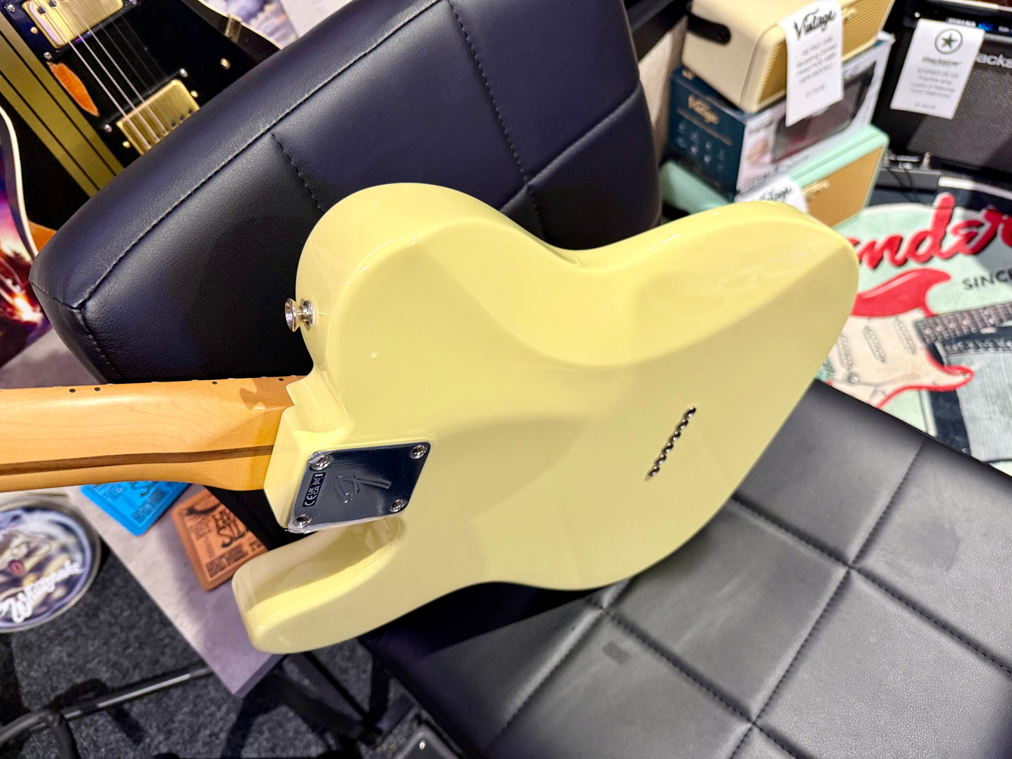 🌟NEW 2024🌟 Fender Player ii Telecaster HH~ Hialeah Yellow~ Maple Fretboard!
