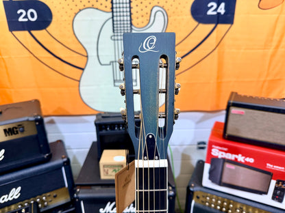🔥NEW🔥 Ortega Americana Series RRG30E-DD Electro-Acoustic Resonator~ Denim!