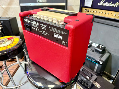 🎸NEW FOR 2025🎸 Cort CM15-R Red Combo Practice Amplifier~ Guitar Amp 15w