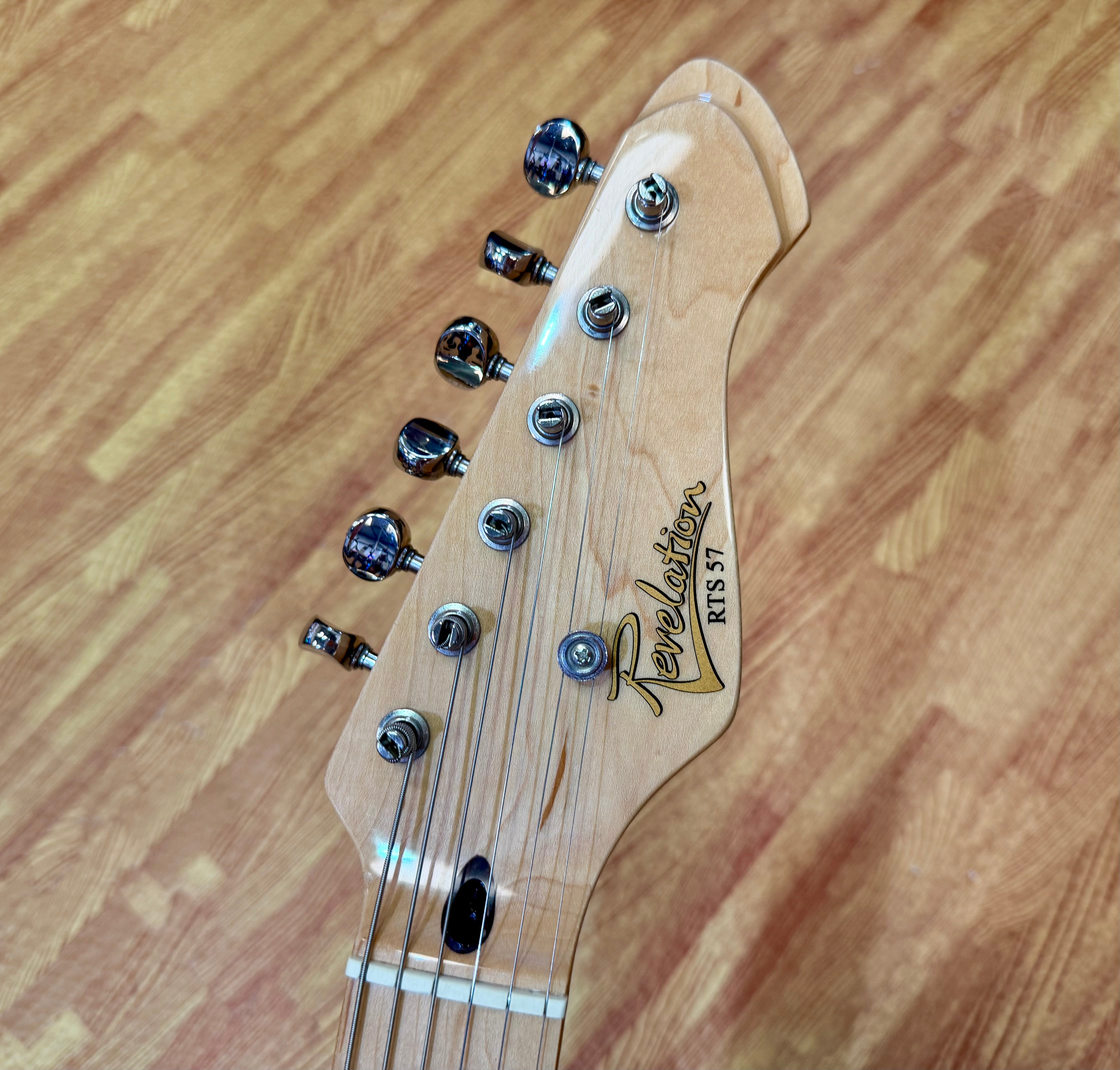✨2020✨ Revelation RTS-57 ‘50s Stratocaster Style Electric Guitar~ Daphne Blue!