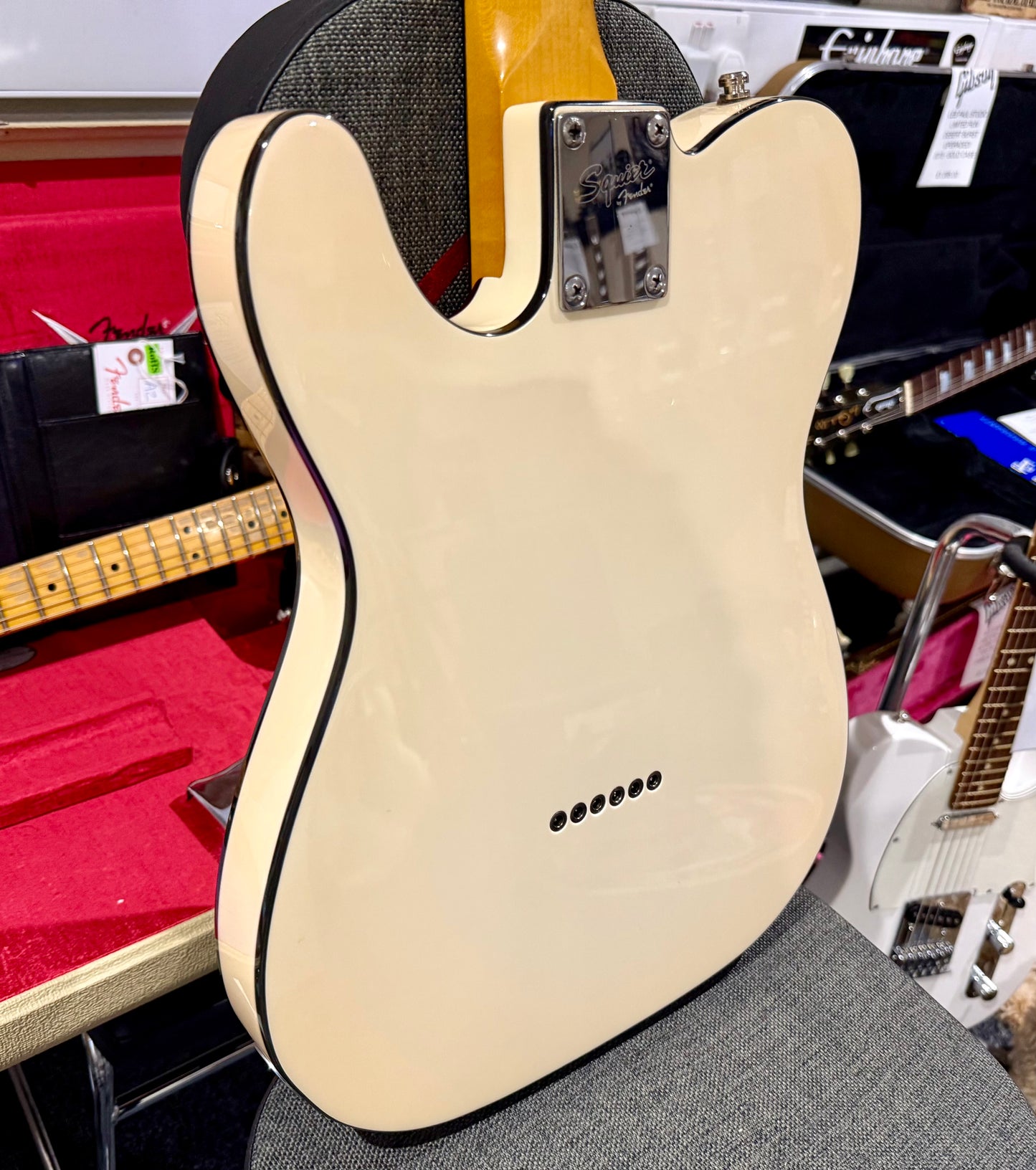 🔥RARE🔥 Fender Squier Classic Vibe Custom Telecaster~ Seymour Duncan~ UPGRADES!