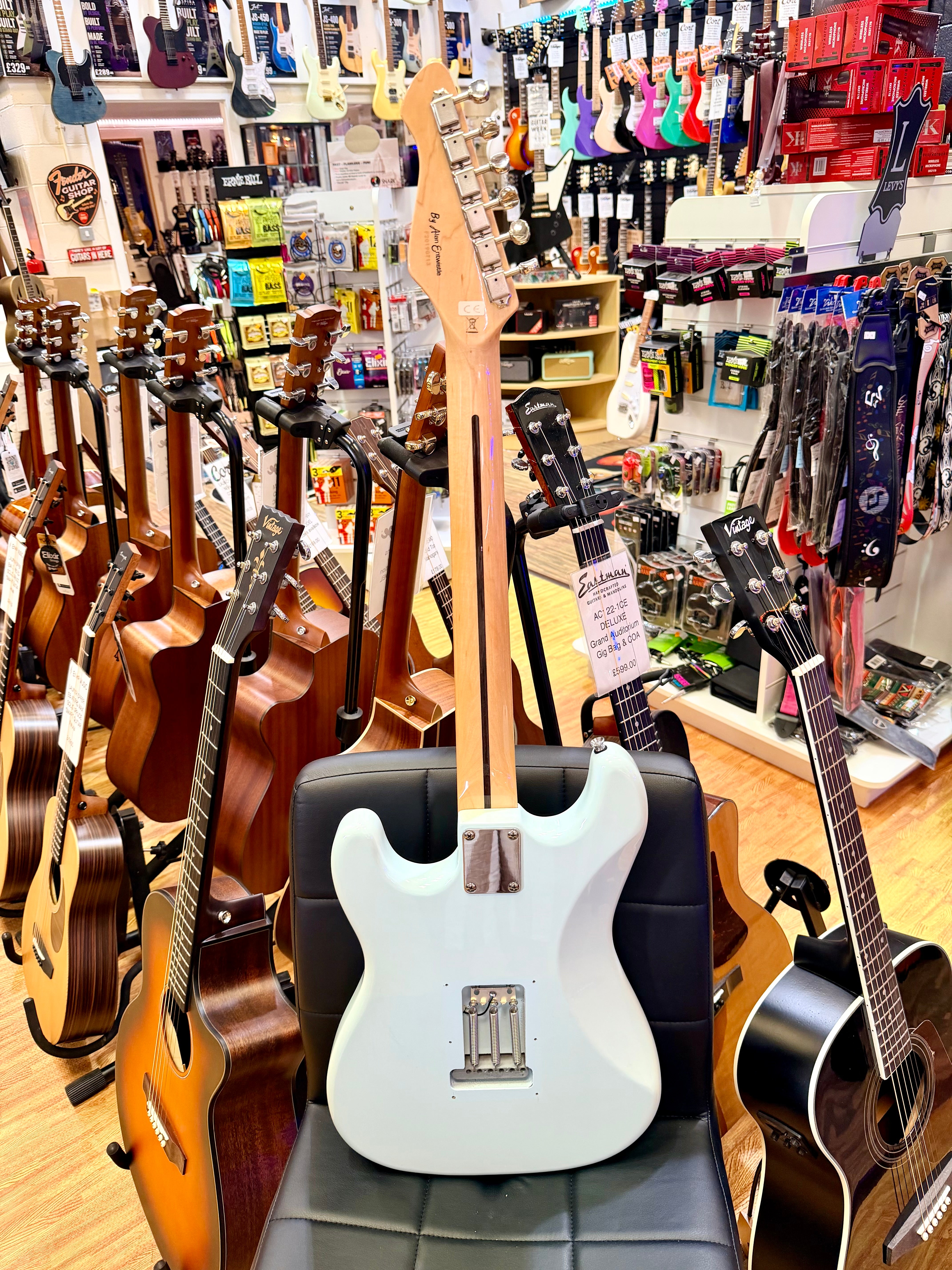 ✨2020✨ Revelation RTS-57 ‘50s Stratocaster Style Electric Guitar~ Daphne Blue!