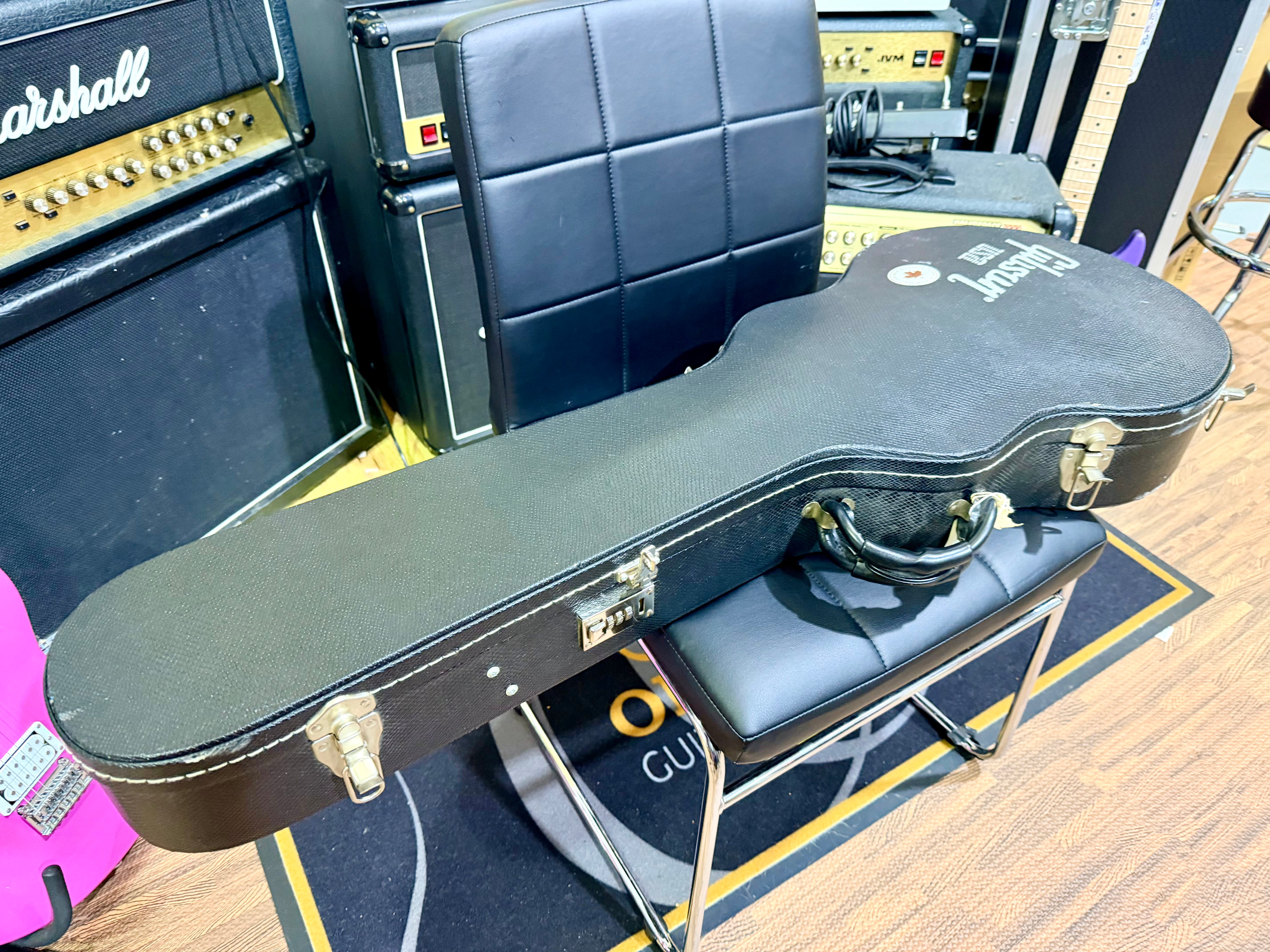 🌟 2005 Gibson USA Les Paul Standard Goldtop Jim Marshall OBE Signed + Case 🌟