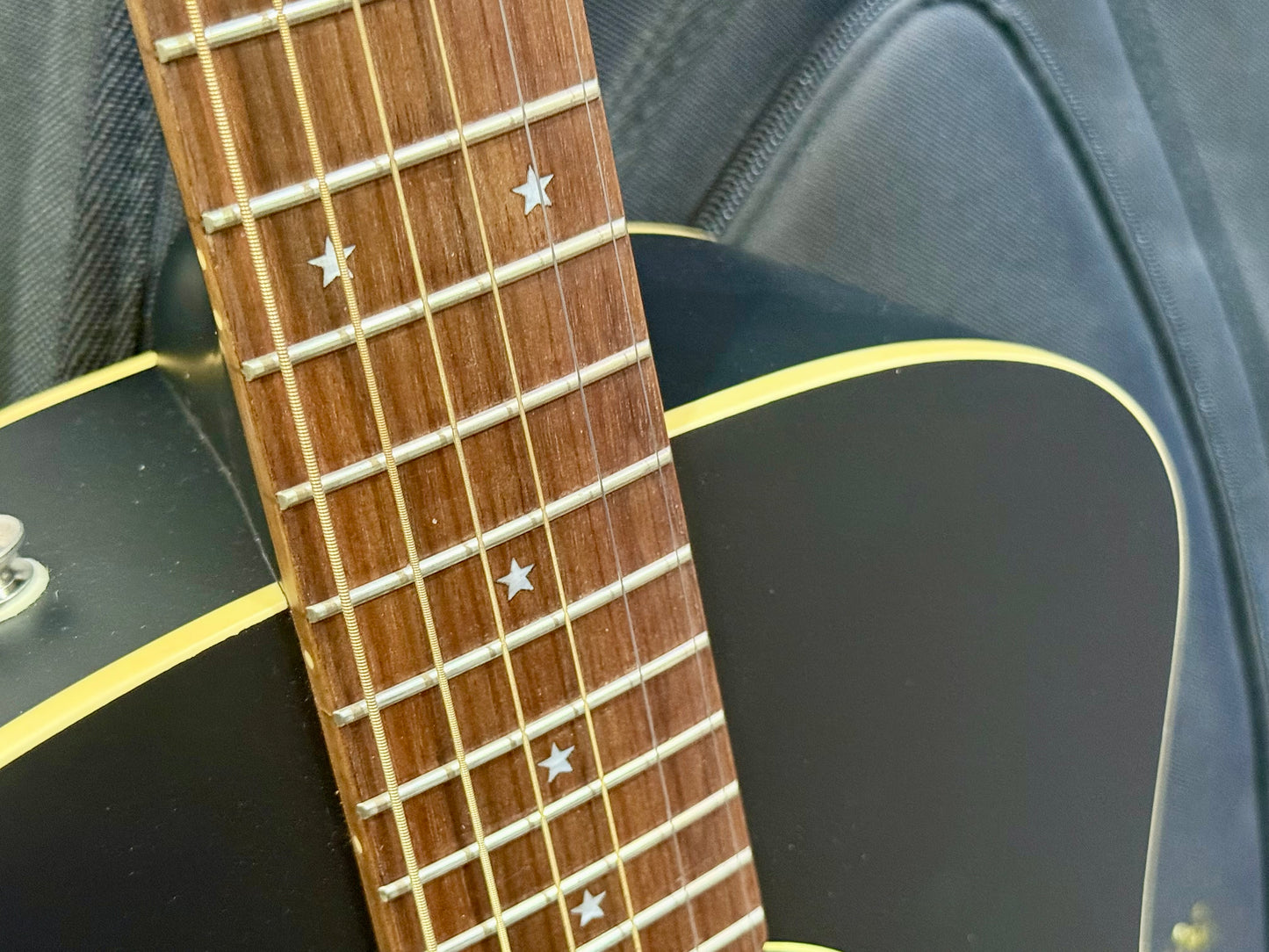🔥MINT 2021🔥 Fender Joe Strummer Campfire Electro-Acoustic Guitar~ Matte Black!