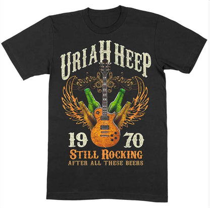Uriah Heep Still Rocking Unisex T-Shirt~ Official Licensed Unisex Band Merchandise FREE POST