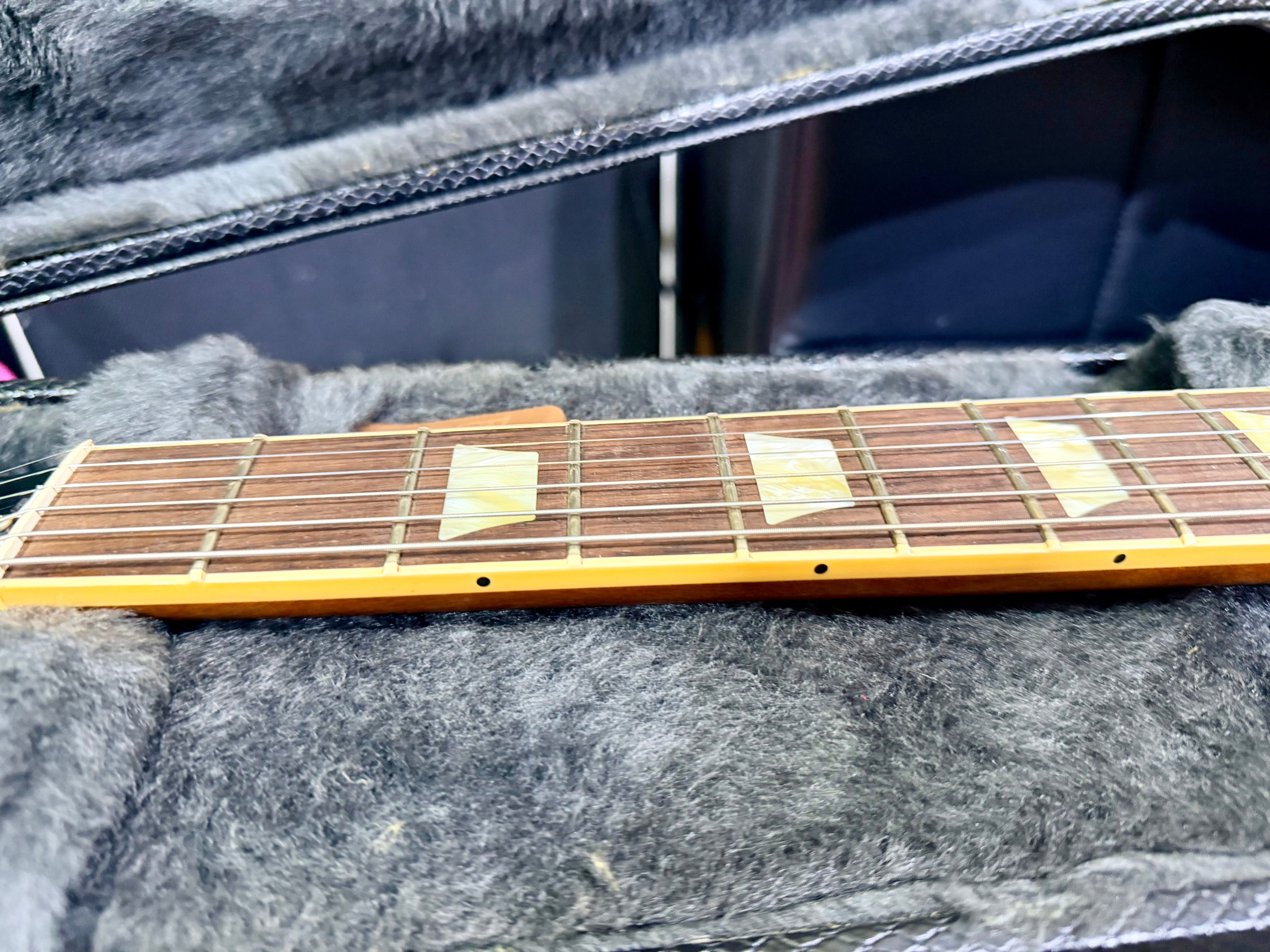🌟 2005 Gibson USA Les Paul Standard Goldtop Jim Marshall OBE Signed + Case 🌟