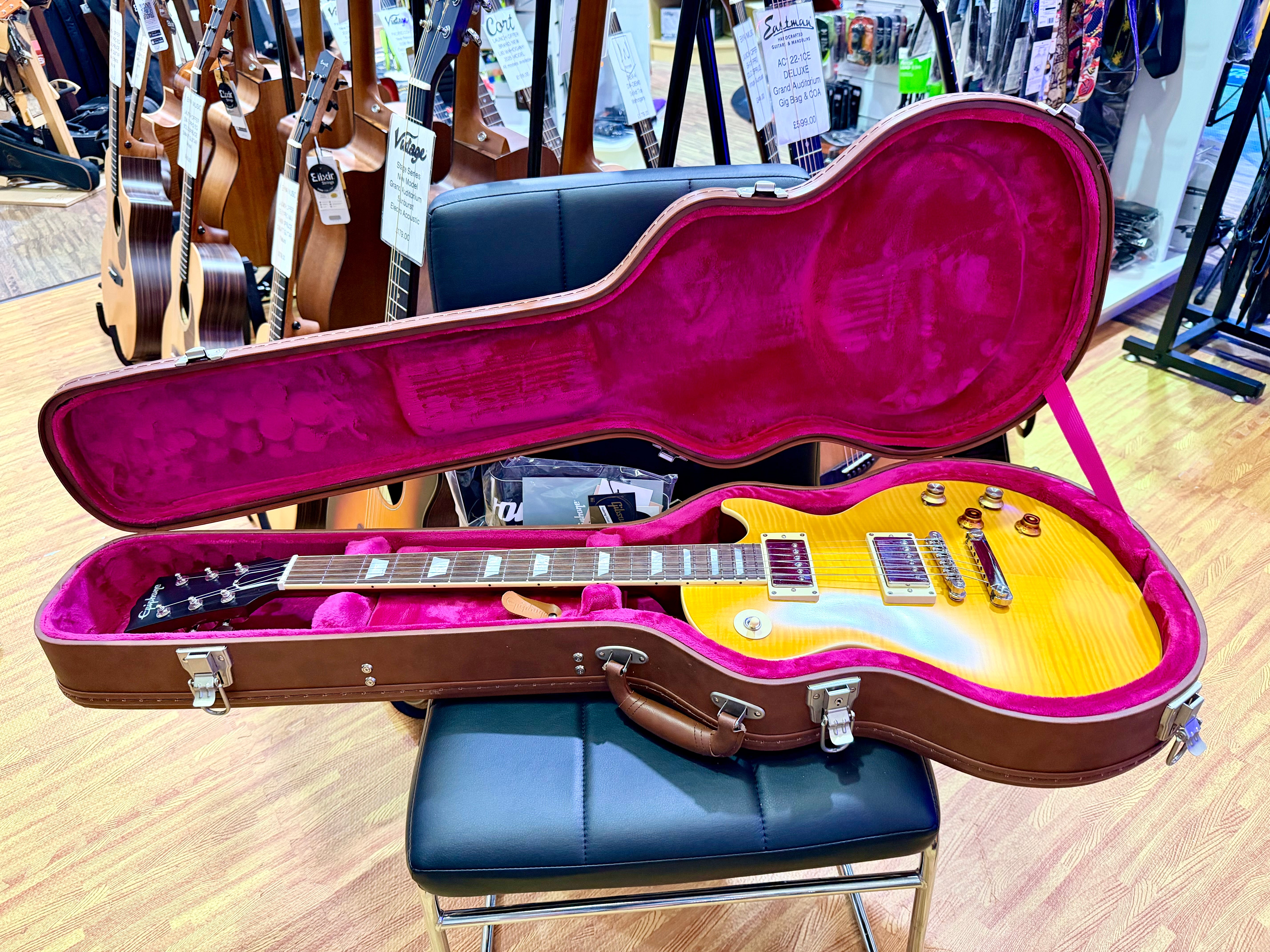 ✨2024✨ Epiphone Kirk Hammett “Greeny” 1959 Inspired By Gibson Custom Les Paul!