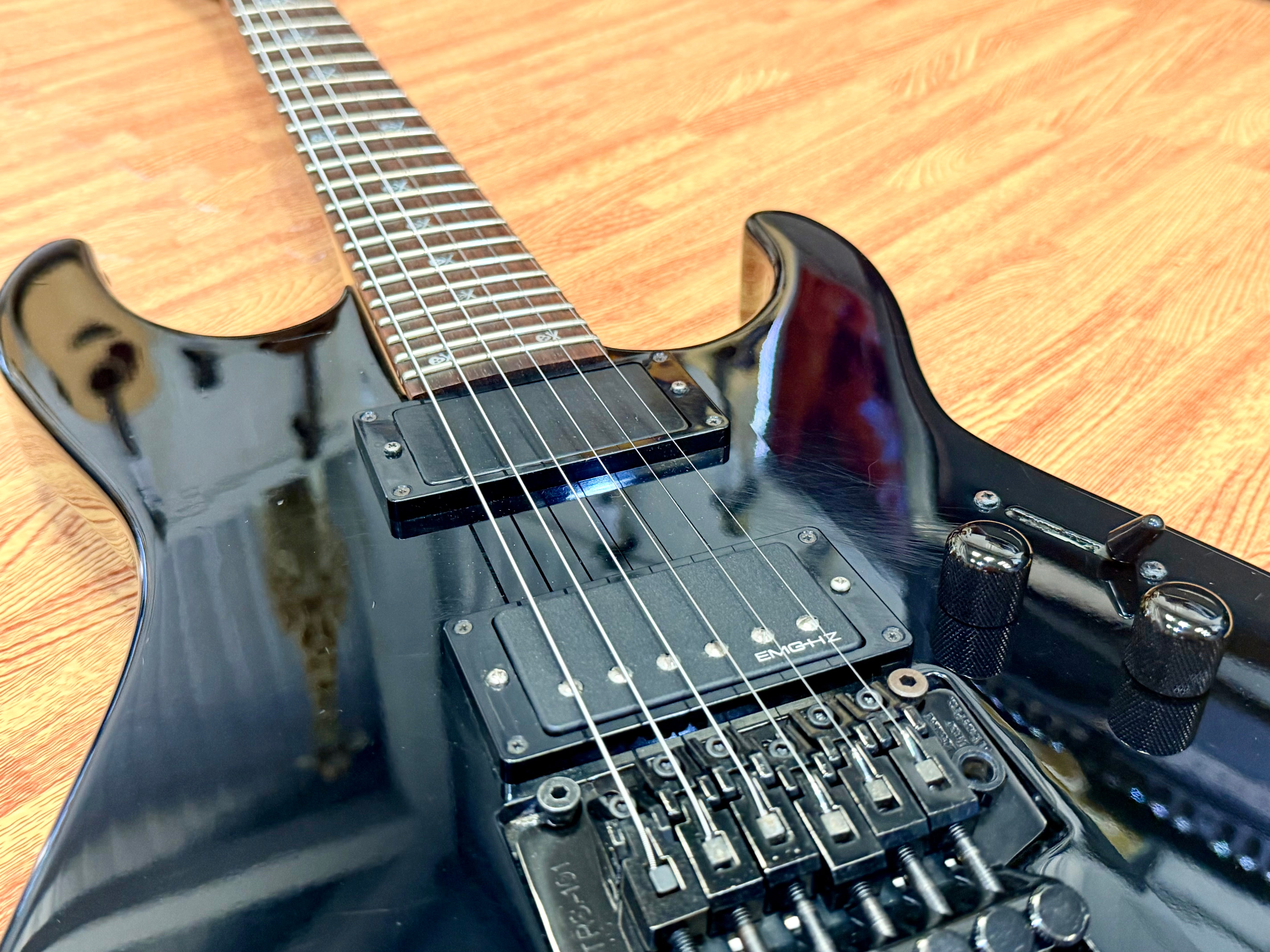 🇯🇵 1990’s 🇯🇵 Edwards By ESP MR-85~ MIJ Kirk Hammett~ Floyd Rose/EMG~ Japan!