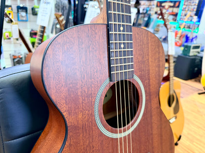 🔥MINT🔥 James Neligan DEV-A Solid Top Mahogany Acoustic Guitar Natural Satin!