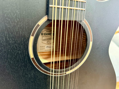 🌟MINT🌟 2025 Tanglewood TB412CE 12 Blackbird 12 String Electro Acoustic Guitar!
