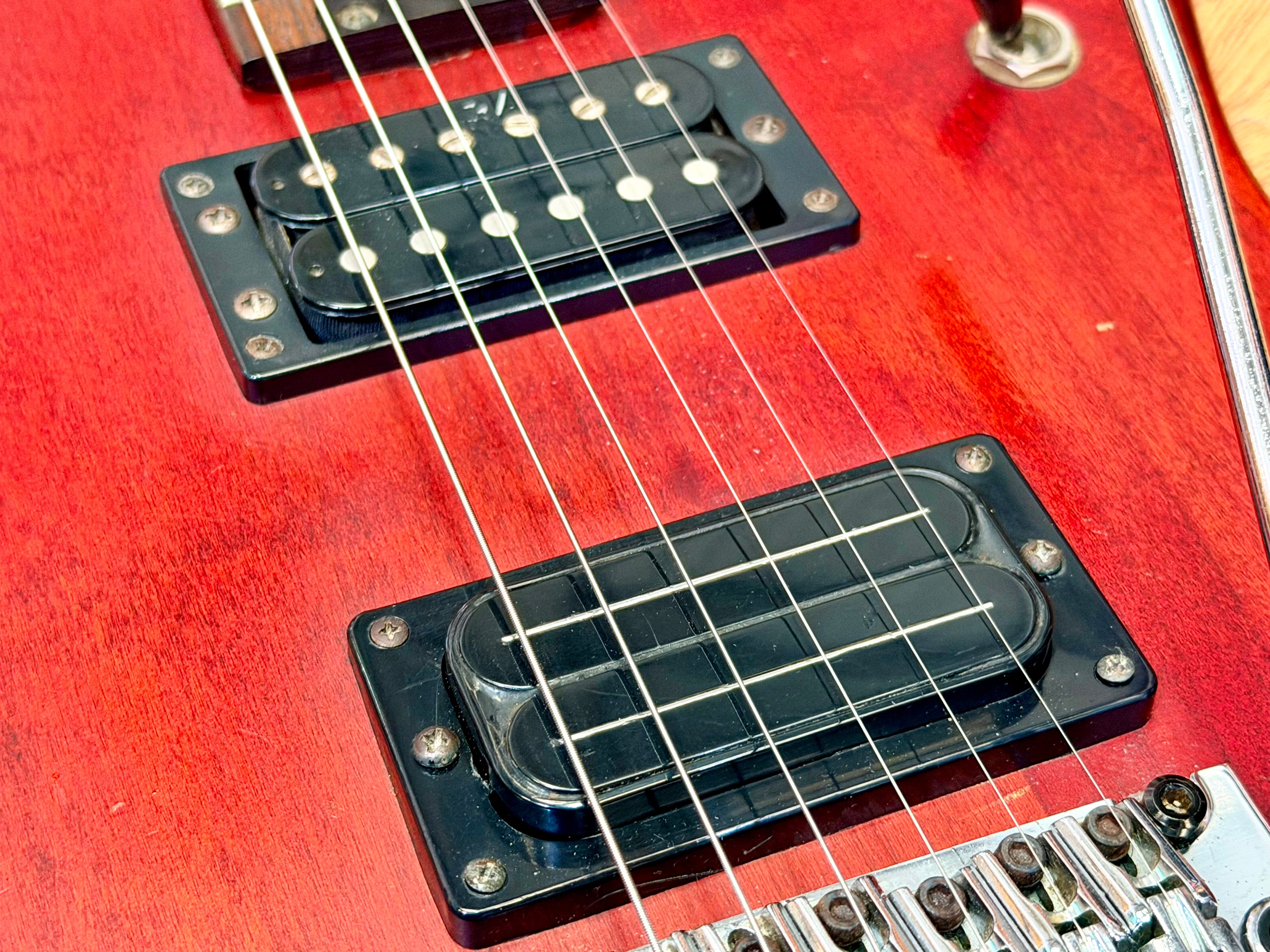 🔥1994🔥 Washburn N2 Nuno Bettencourt~ Korea Padauk Red + Gotoh + Bill Lawrence!