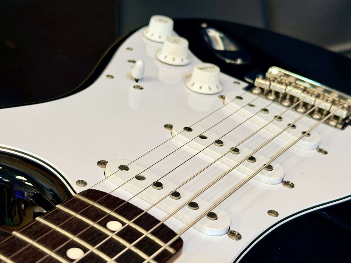 🇯🇵2004🇯🇵 Fender Japan ST-45 Stratocaster Black~ MIJ Rosewood Fingerboard!