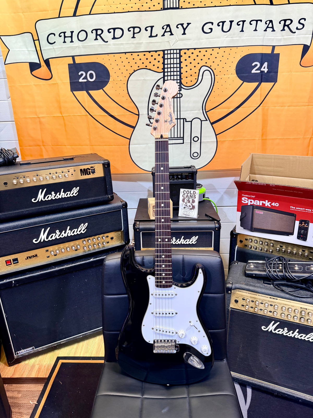 🇯🇵2004🇯🇵 Fender Japan ST-45 Stratocaster Black~ MIJ Rosewood Fingerboard!