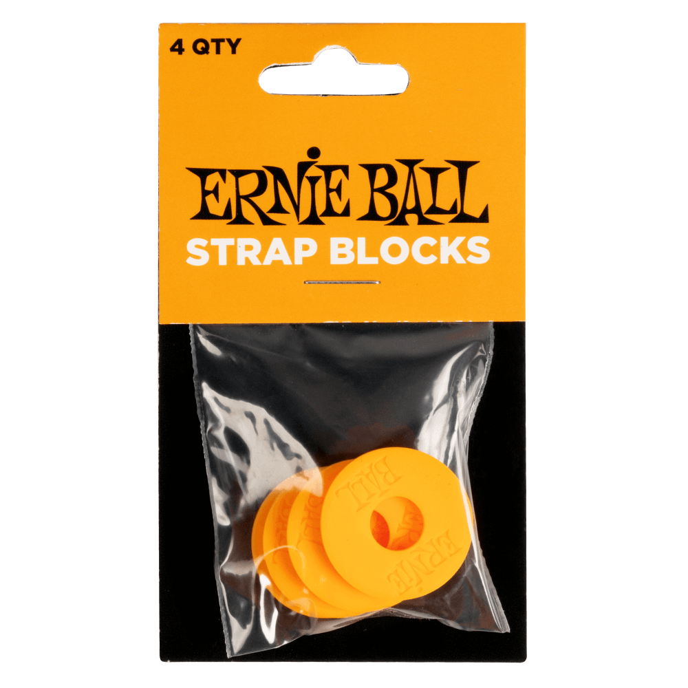 Ernie Ball Strap Blocks- Orange
