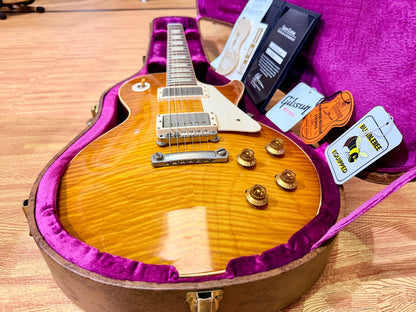 2012 Gibson Custom Shop 1959 Les Paul Standard R9 VOS~ Honey Burst~ Case & COA