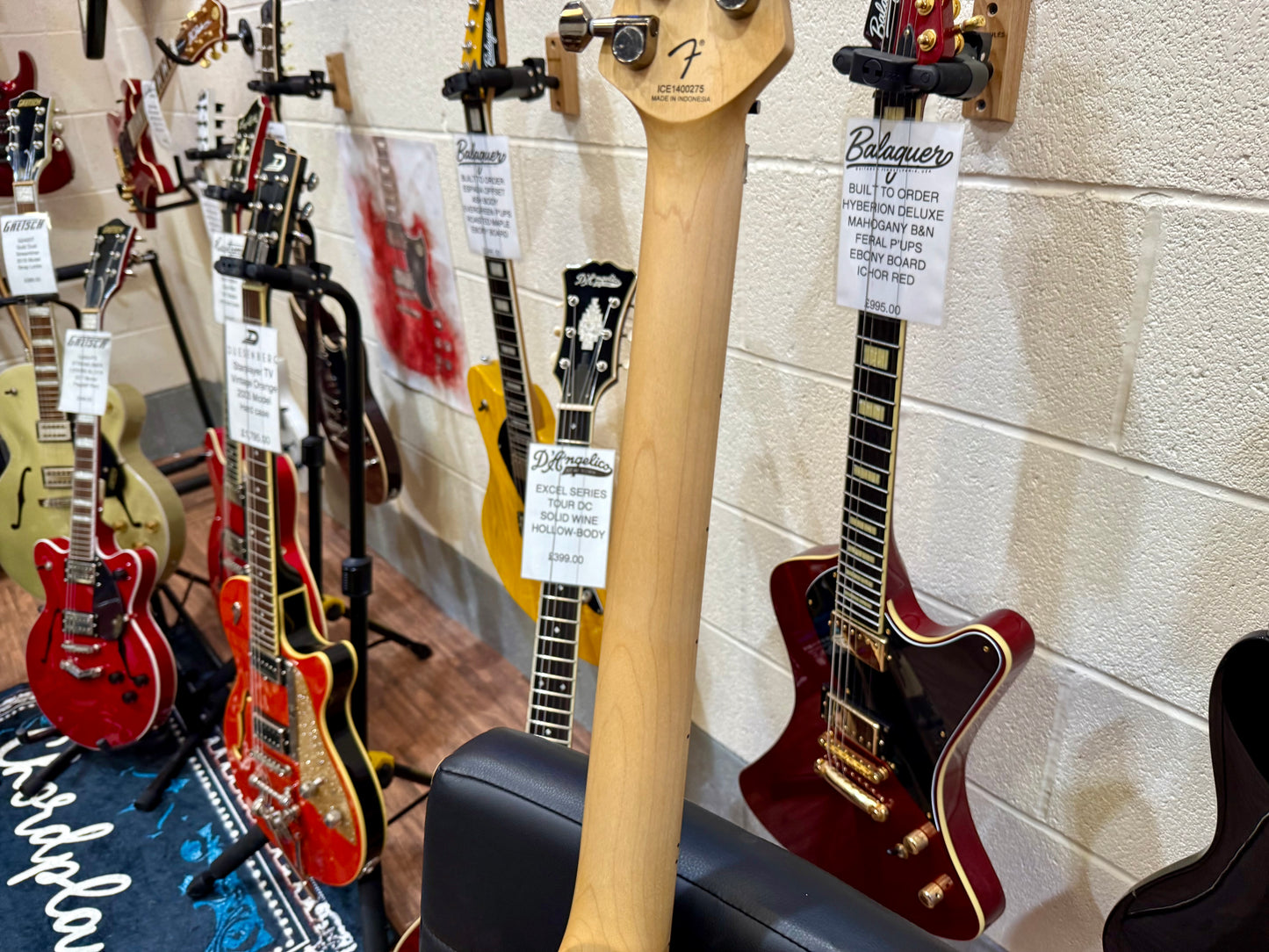 🎸2014🎸 EVH Wolfgang Standard~ Quilted Trans Black Guitar~ Van Halen~ Floyd Rose