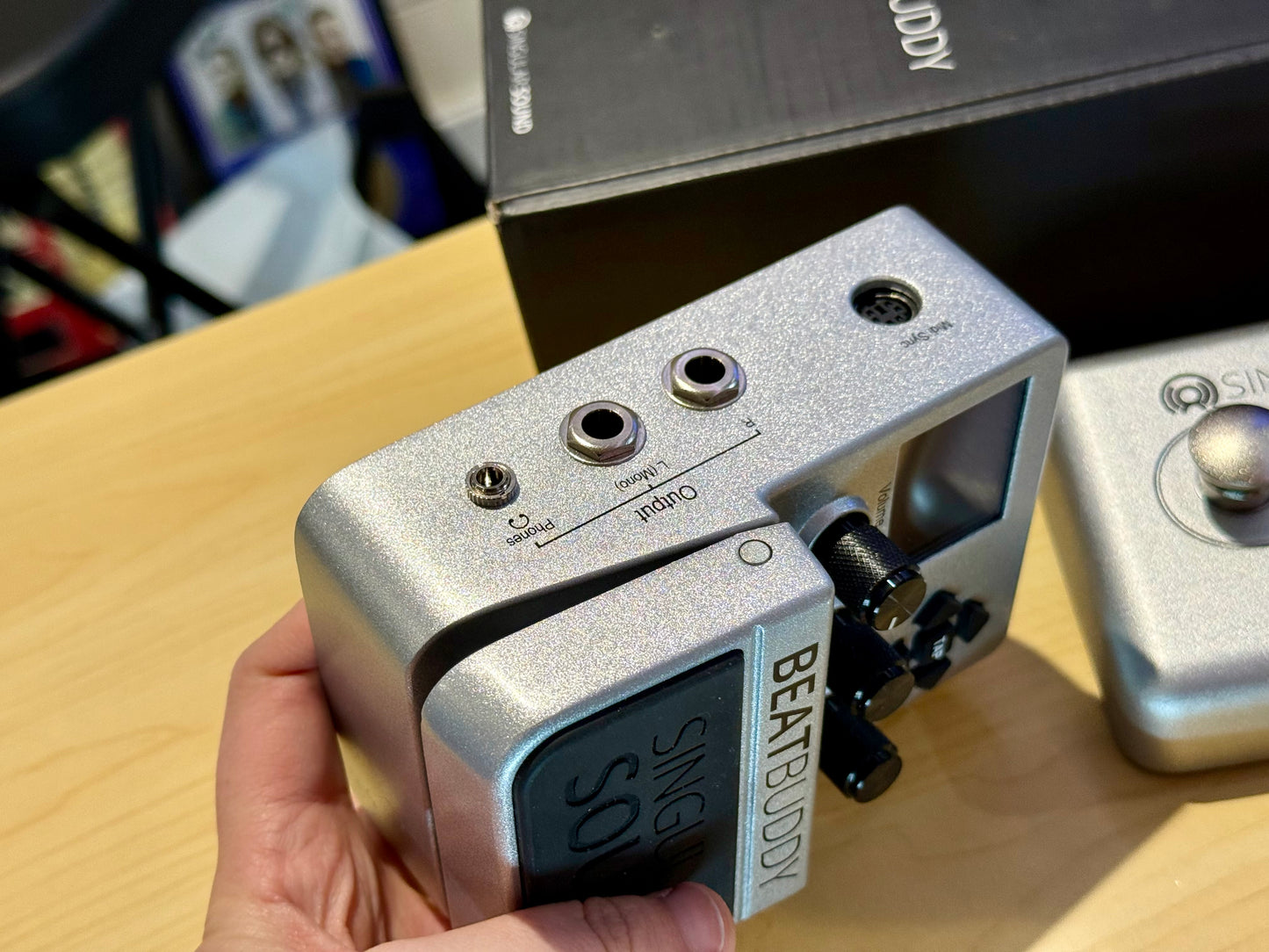 🎸 Beat Buddy Singular Sound Drum Machine Pedal + Footswitch~Personal Drummer 🎸