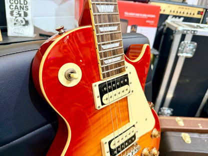 ☀️2023☀️ Burny RLG-55Z Heritage Cherry Sunburst Les Paul Electric Guitar!