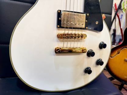 🔥NEW🔥 Vintage V100 ReIssued Electric Guitar – Arctic White Les Paul V100AW!