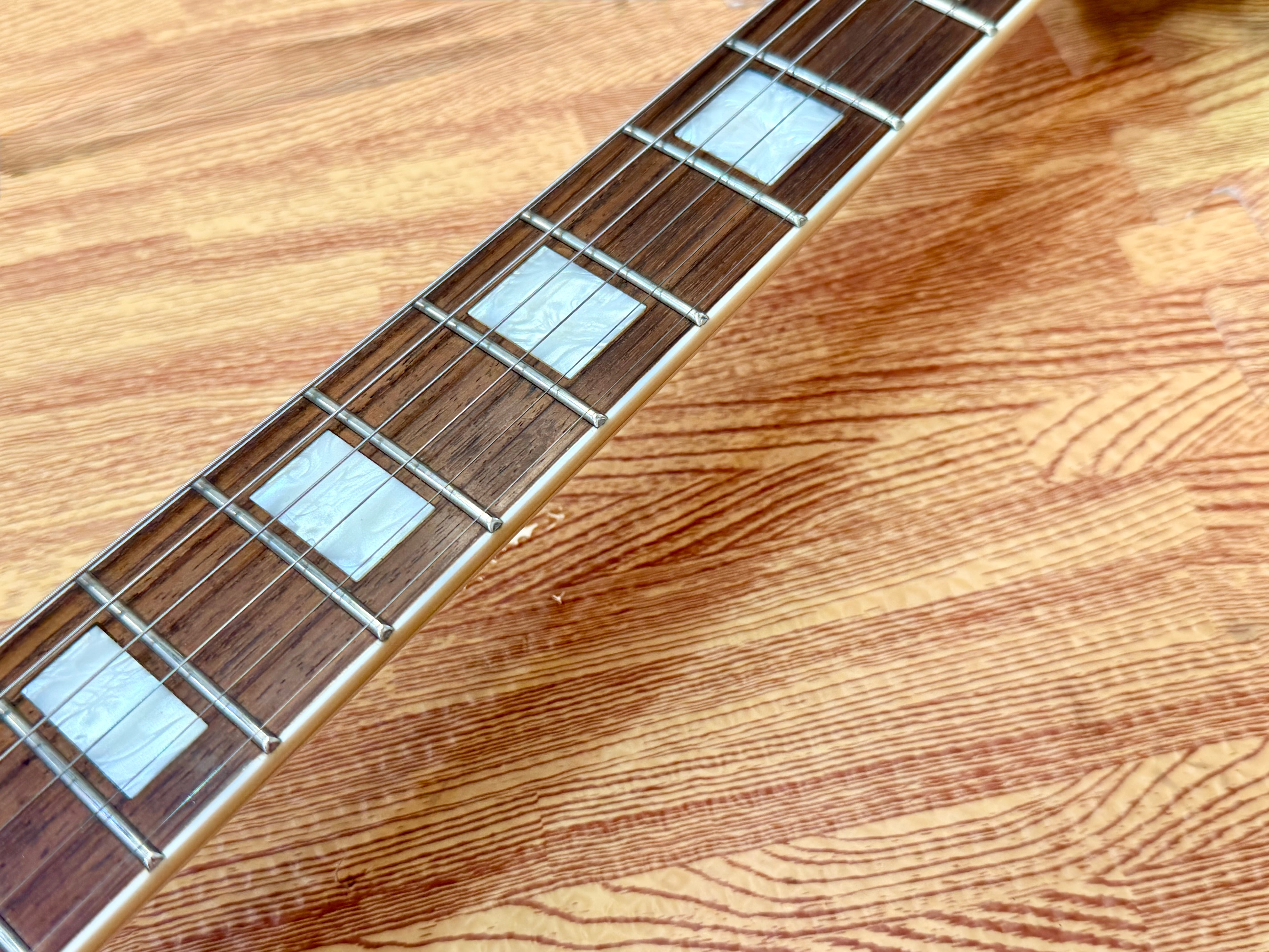 🔥2007🔥 Burny RLC-85S Custom~ Sustainer + Floyd Rose~ Snow White Les Paul!