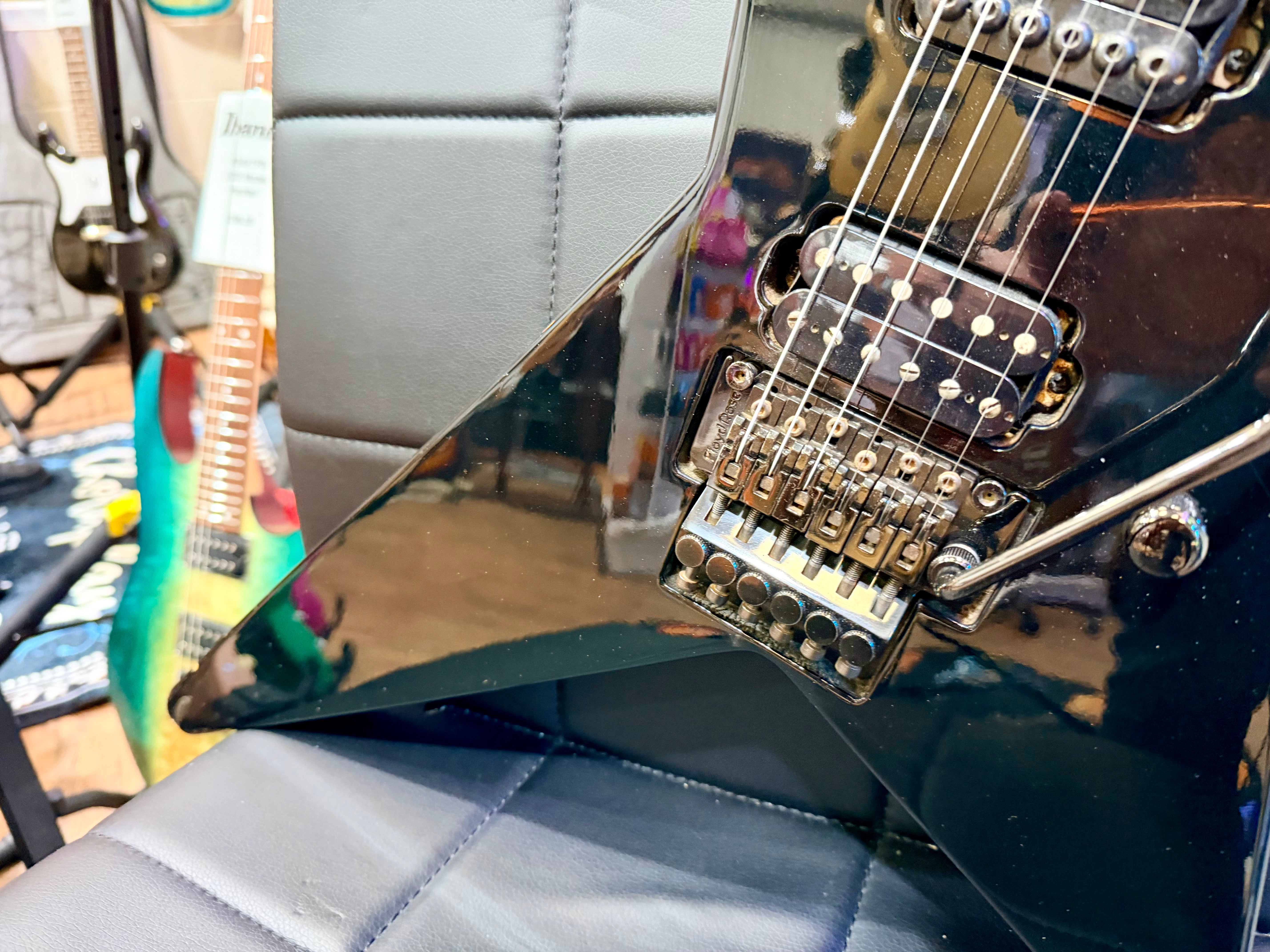 🔥RARE JAPAN🔥 ESP Edwards E-AS-105SM Anchang Star Electric Guitar~ MIJ 2004!