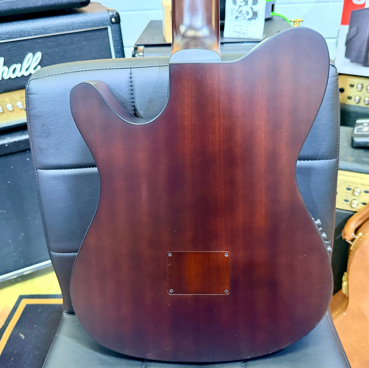🔥2025🔥 Ibanez FRH20QMN Wine Red Low Gloss Nylon Electro Acoustic Guitar!