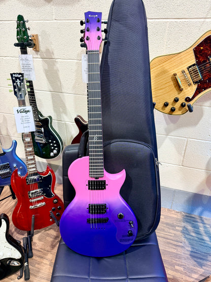 🔥 Enya Nova Go Sonic~ Cosmic Purple~ Smart Electric Guitar~Speaker & FX + Bag 🔥