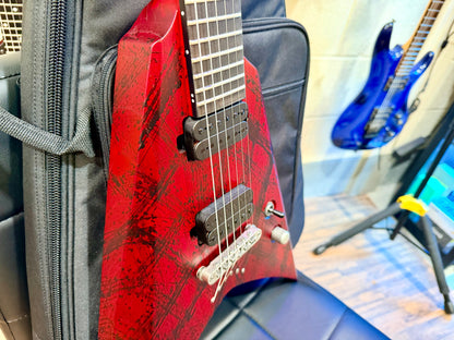 🔥2025🔥 Solar V2.6 Cannibalismo + Plus Flying V~ Blood Red~ Gig Bag~ MINT!