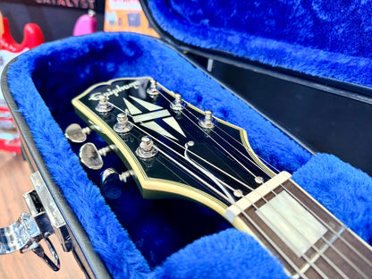 ⚡️2023⚡️ Epiphone Shinichi Ubukata ES-355 Olive Drab~ Inspired By Gibson Custom!