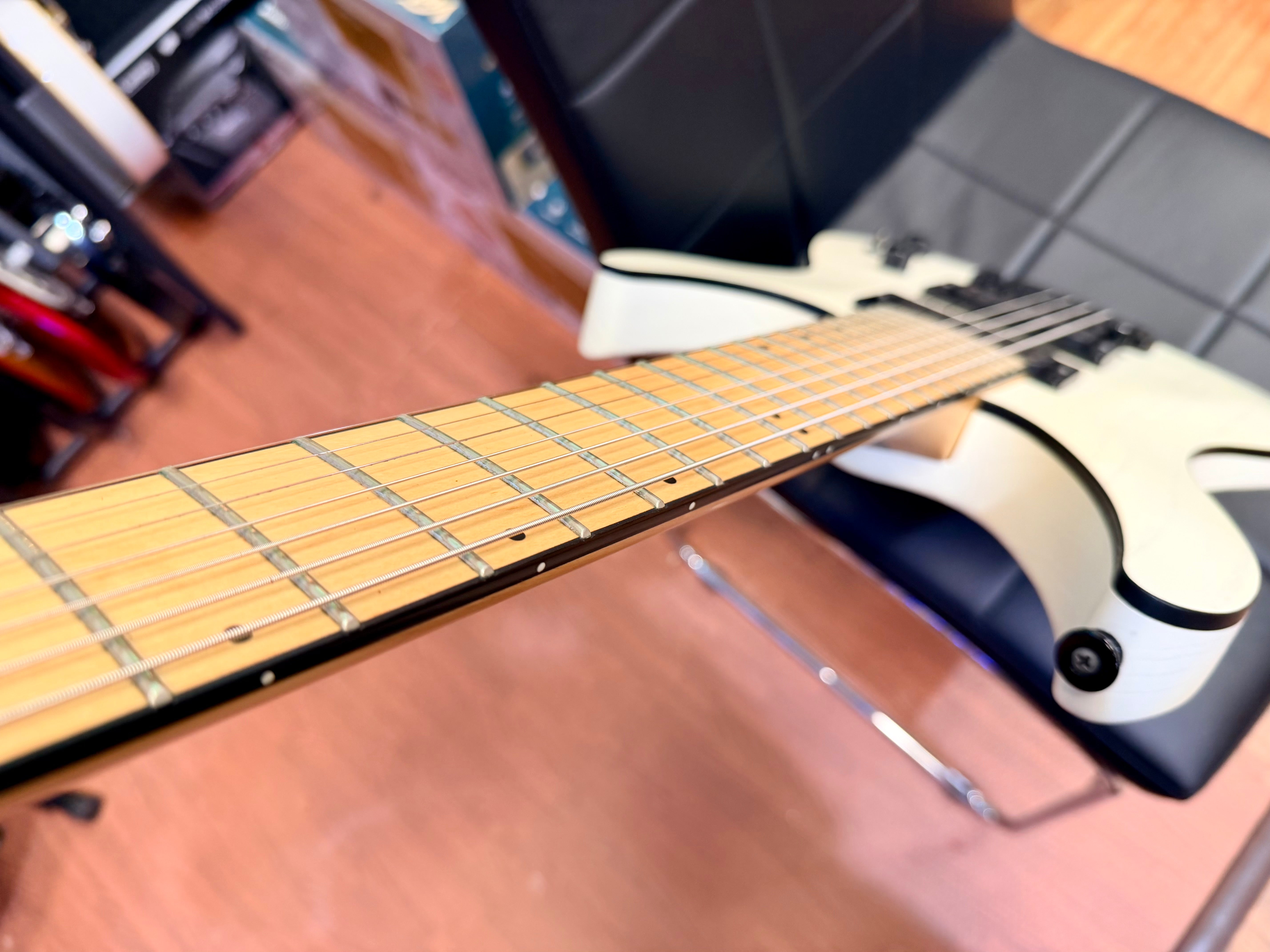 🇯🇵 FGN J Standard Mythic JMY7-Ash-M 7 String MIJ 2019 Fujigen Japan~White 🇯🇵