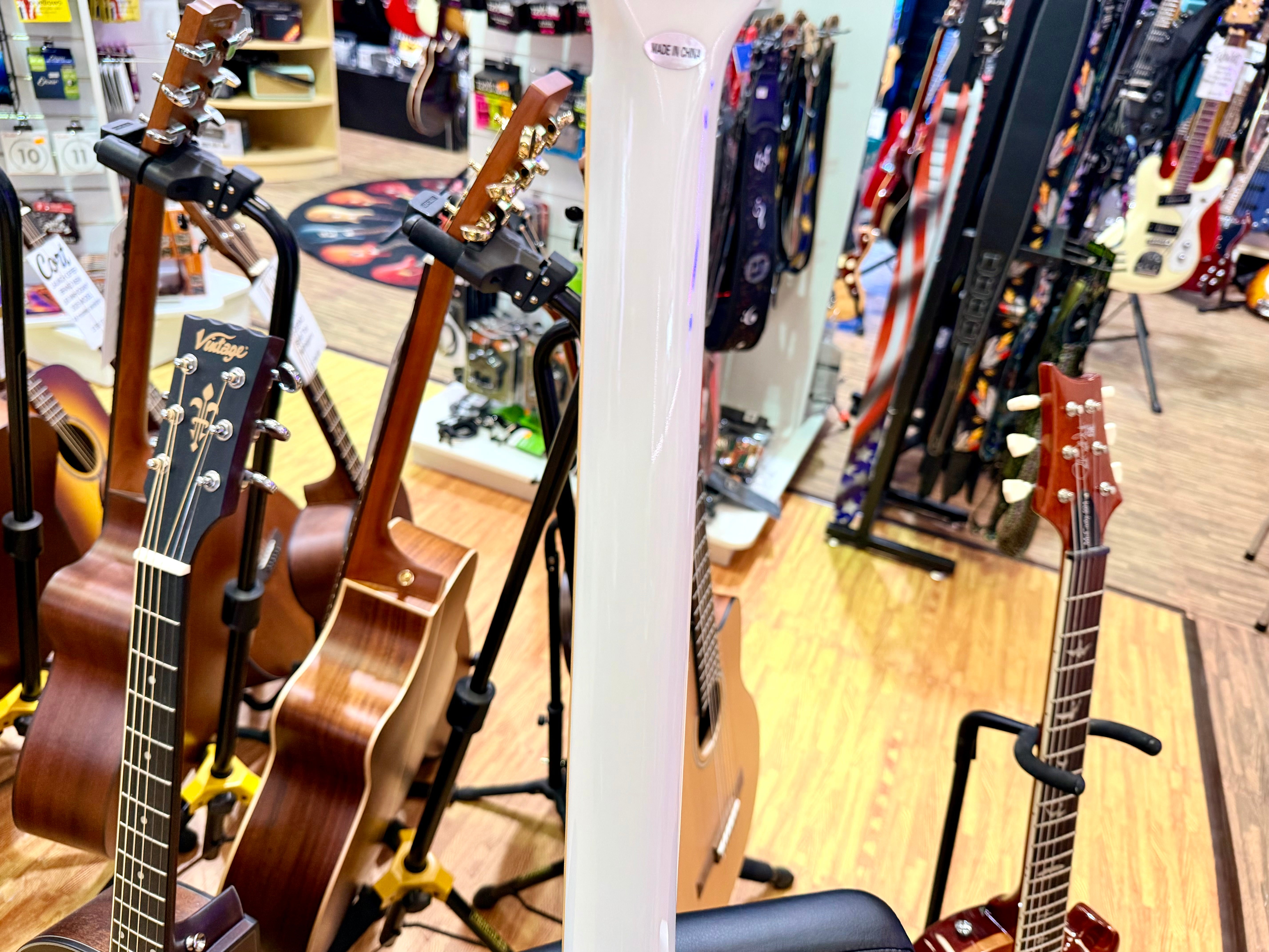 🔥2023🔥 Burny RSG-60 ’63 Alpine White SG Electric Guitar~ Near Mint~ Fernandes!