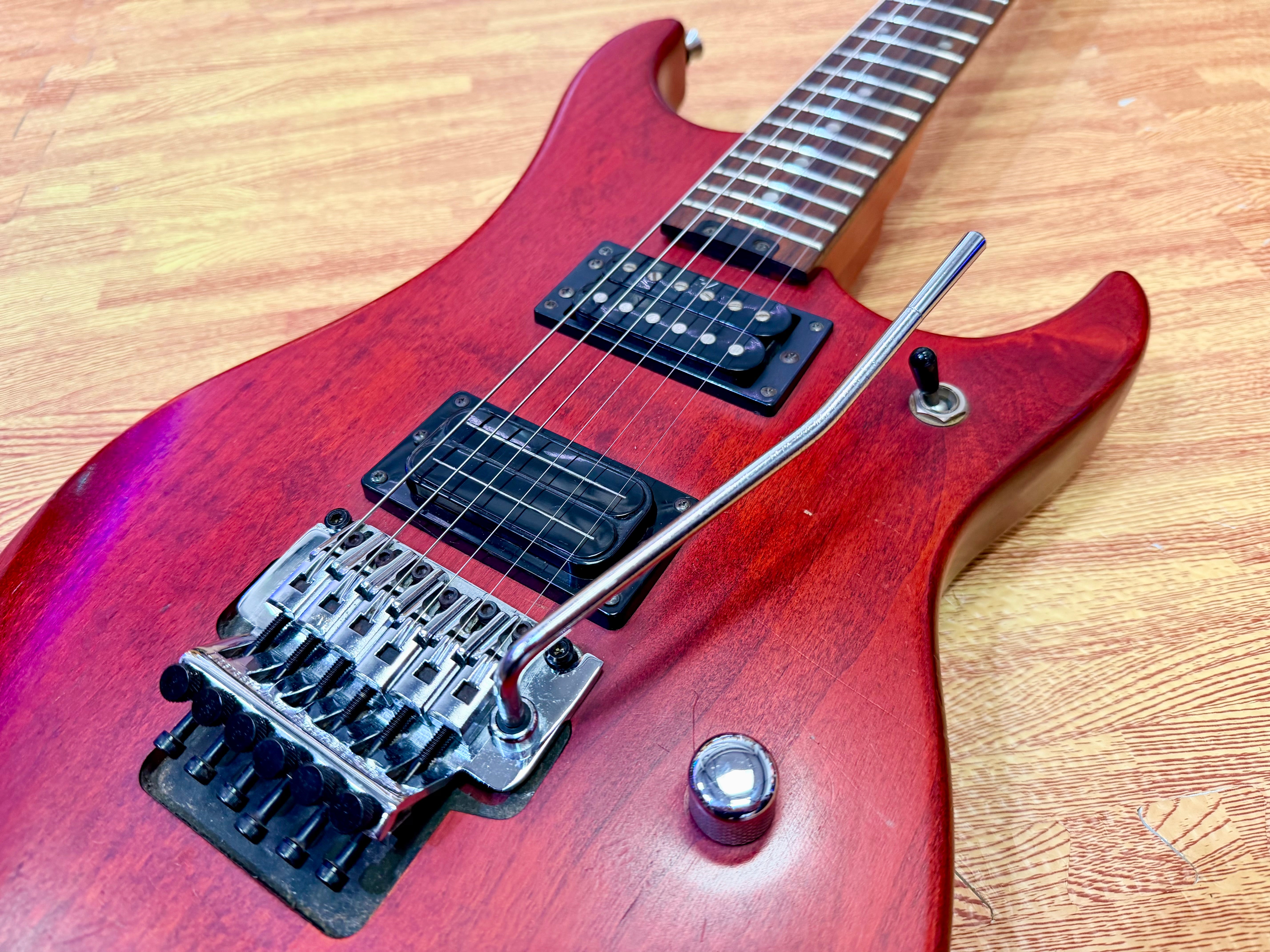 🔥1994🔥 Washburn N2 Nuno Bettencourt~ Korea Padauk Red + Gotoh + Bill Lawrence!