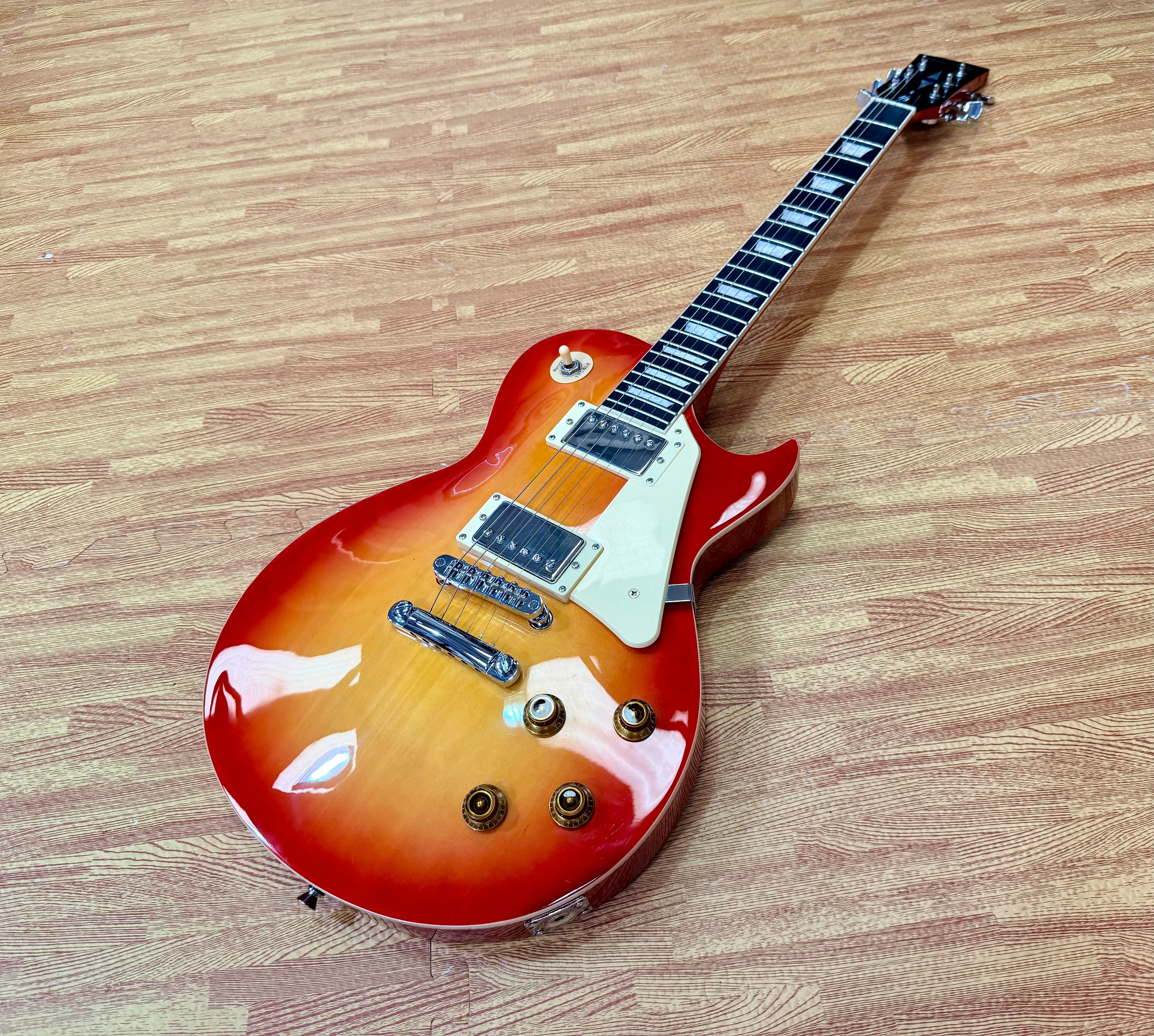 ☀️BUNDLE OFFER☀️ Harley Benton SC-450 CB Classic Series~ Cherry Burst LP Style!