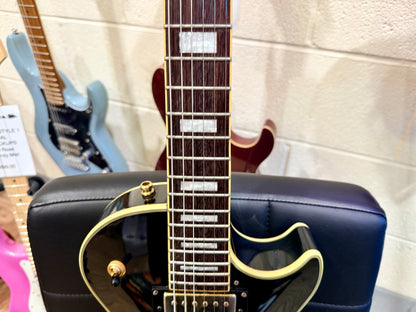 🔥RARE🔥 Epiphone Les Paul Custom 50th Anniversary Ebony/Gold~ 2002 Ltd Edition!