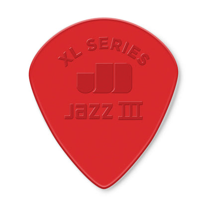 Jim Dunlop Red Nylon Jazz III XL, 6-Pack