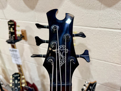 🔥 5 STRING 🔥 Epiphone Toby By Tobias Deluxe V Electric Bass Guitar~ Gloss Red!