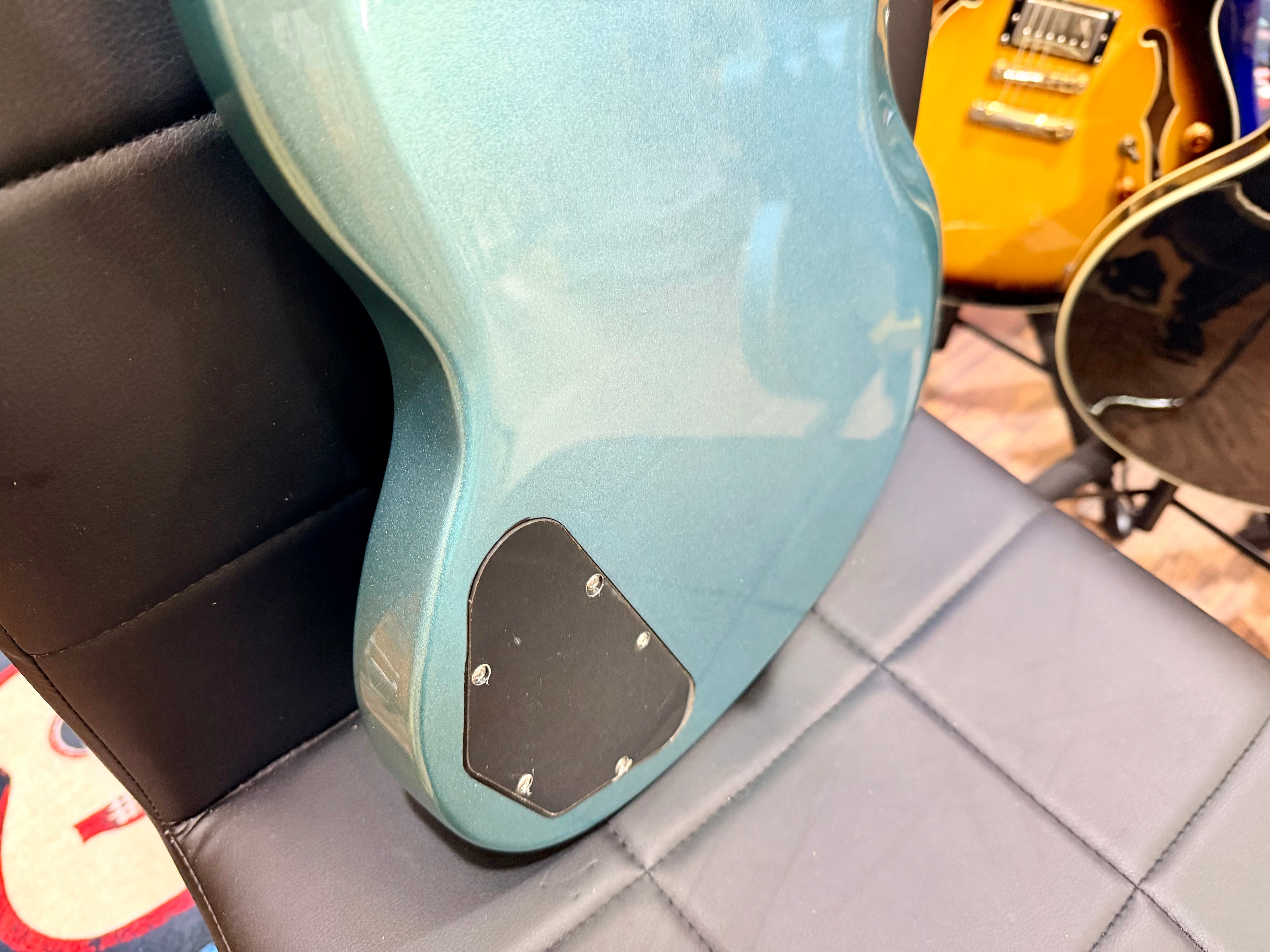 ⚡️B-STOCK⚡️ Vintage VS6 ReIssued~ Vibrola Tailpiece~ Gun Hill Blue SG ~ Tremolo!