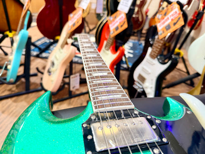 🔥2025 LTD🔥 Vintage VS6 30th Anniversary Model~ Green Metalflake~ Vibrola + Bag