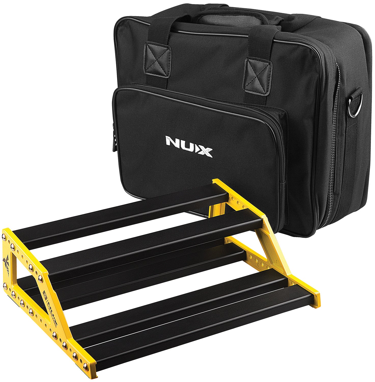 NU-X Bumblebee Pedalboard with Bag & Accessories- Small