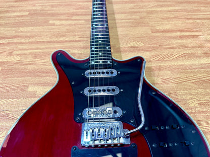 ⚡️2003⚡️ Burns London Brian May Signature Red Special~ Cherry Red Korean Made!