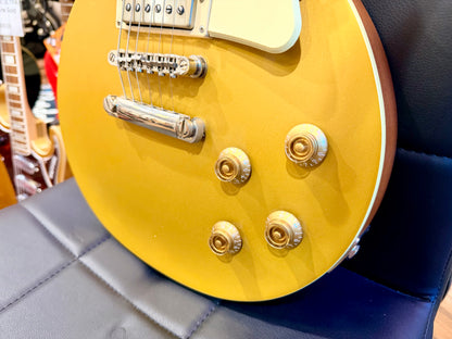 🌟2021 UPGRADED🌟 Epiphone Les Paul Classic Worn Metallic Gold~ Iron Gear P’ups!