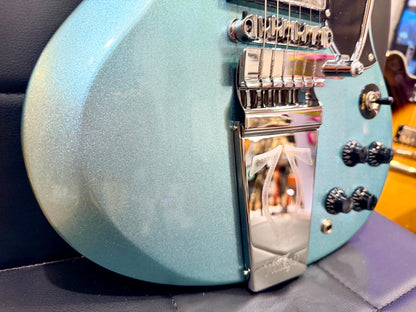 ⚡️B-STOCK⚡️ Vintage VS6 ReIssued~ Vibrola Tailpiece~ Gun Hill Blue SG ~ Tremolo!