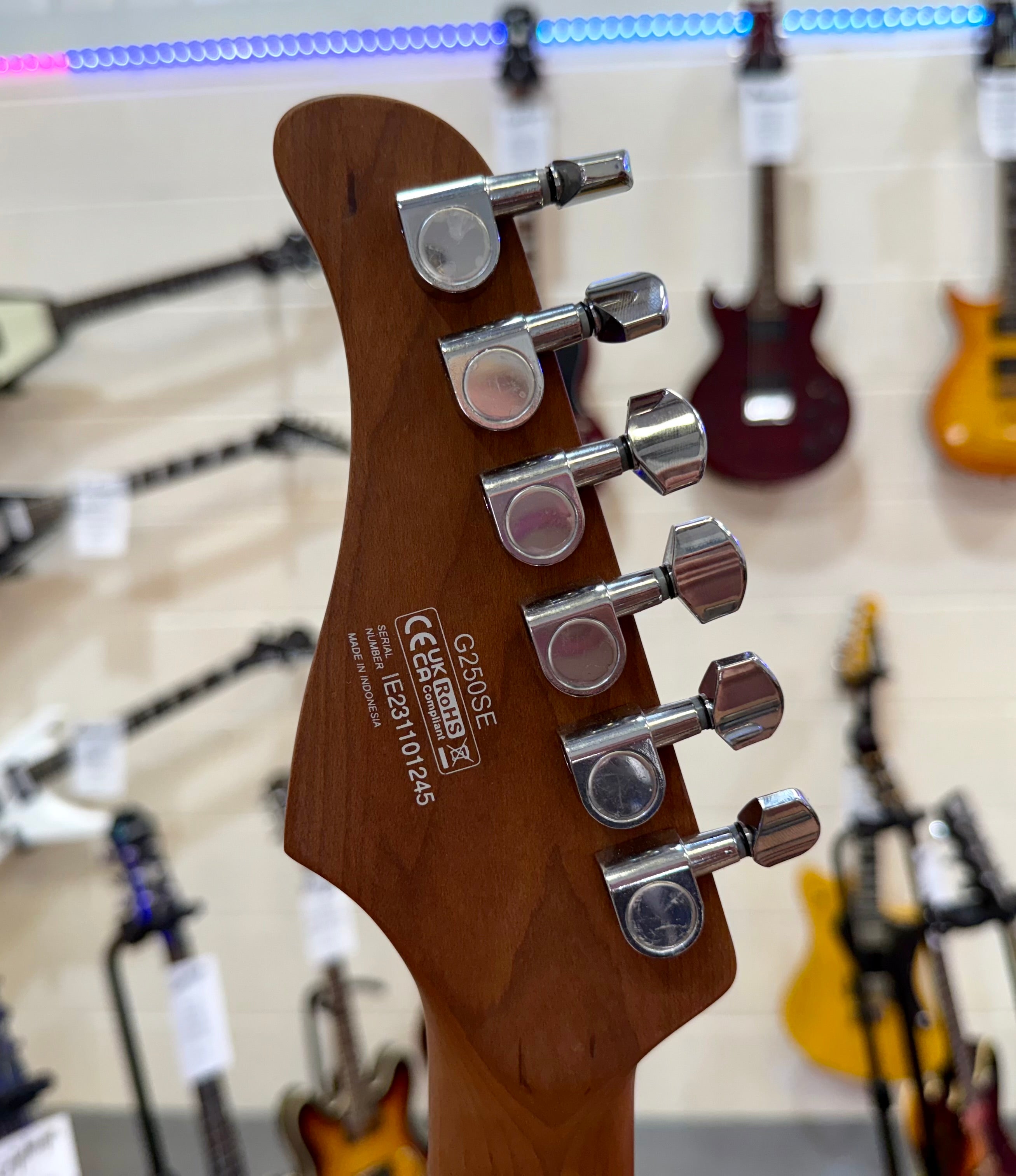 🌟 LAUNCH OFFER 🌟 Cort G250 SE Ocean Blue Grey~ Super Strat~ FREE GIG BAG~ NEW!