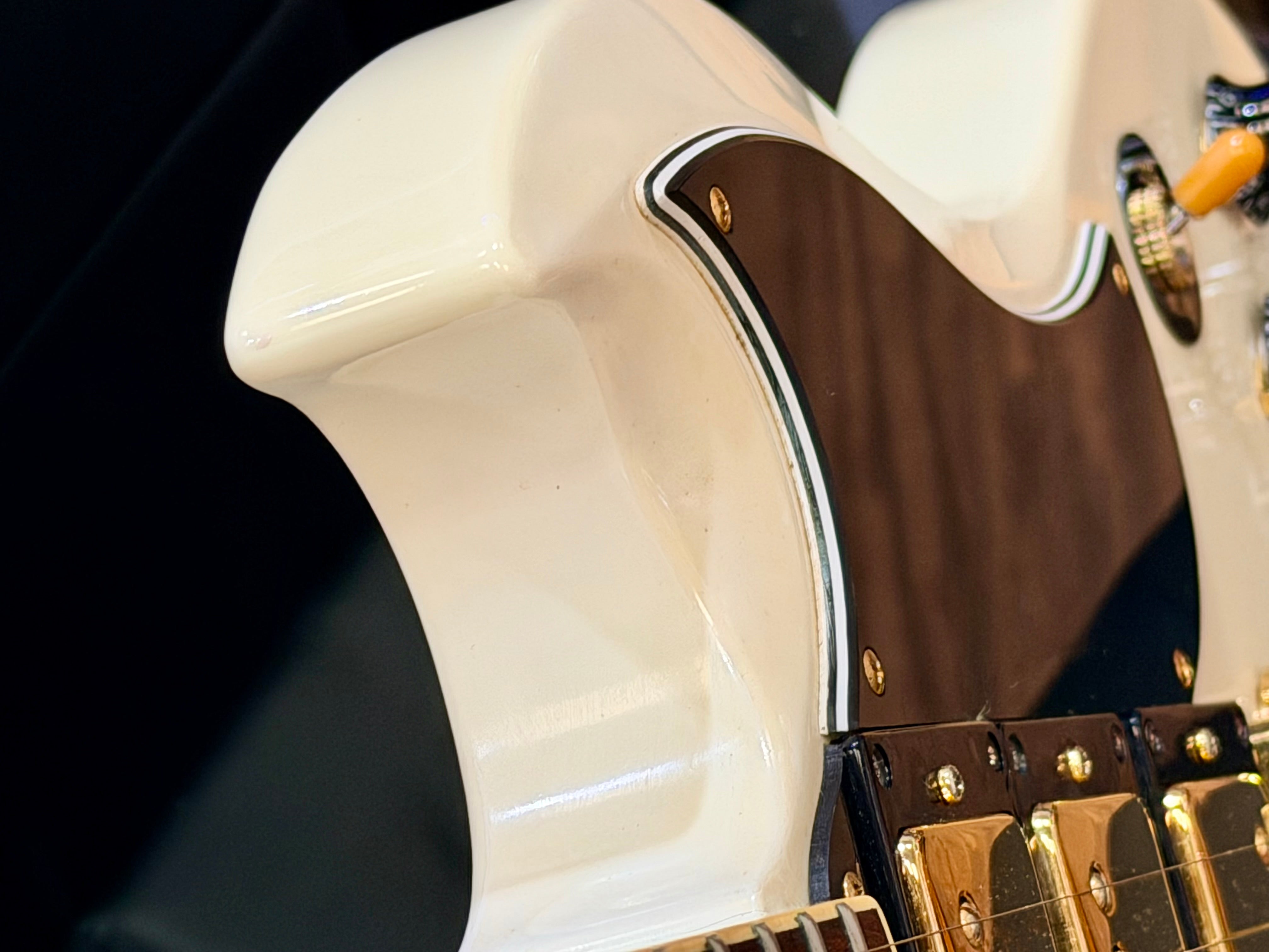 🇯🇵2004🇯🇵 Tokai Custom SG MIJ Japan 3 Pickup~ Alpine White & Gold Japanese!