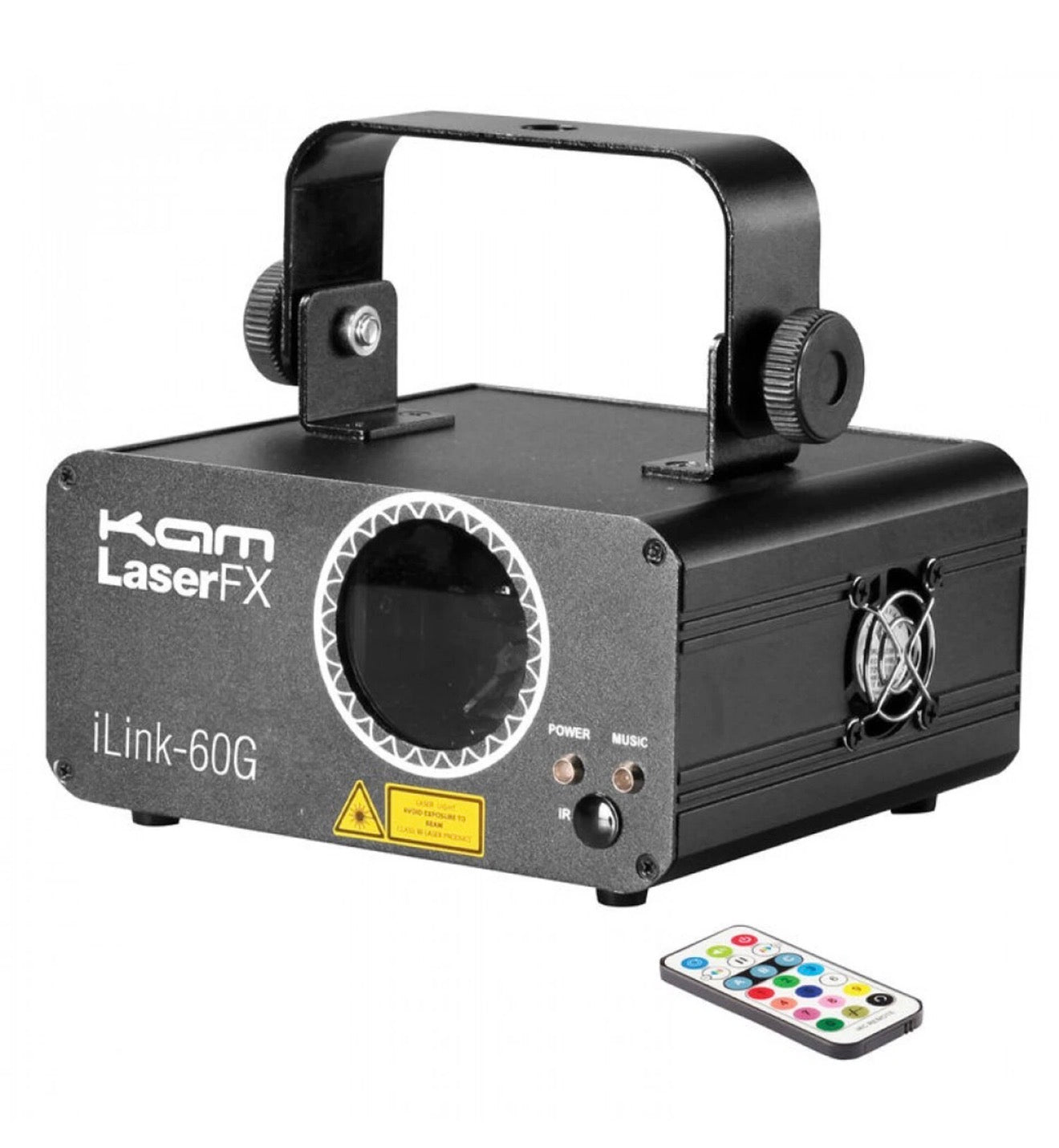 KAM iLink 60G Green 40mW Laser Lighting Effect~ Disco Party Light~ W/Remote!